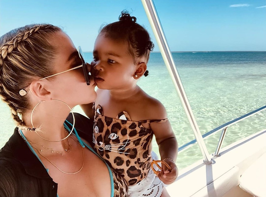 Khloe Kardashian, True Thompson, Instagram